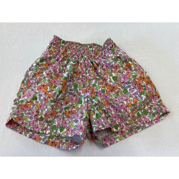 Maaji Girls Floral Swim Shorts Girls Size 2-3K Inner Lining Elastic Pocket